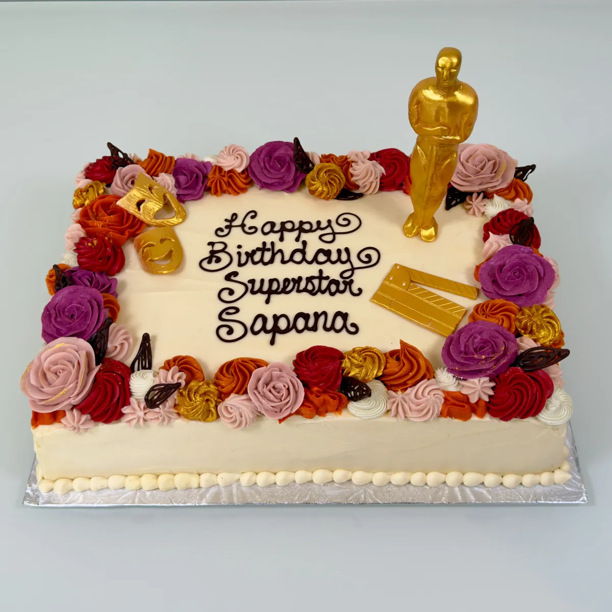 Oscar birthday cake